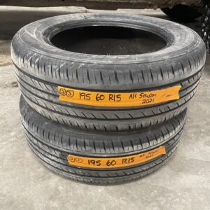 (2) All Season 195 60 R15 Tires
