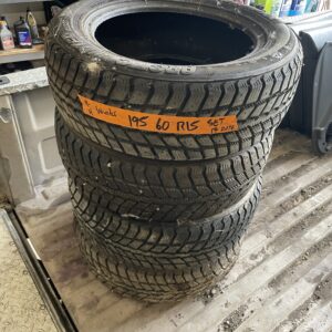 (4) Winter 195 60 R15